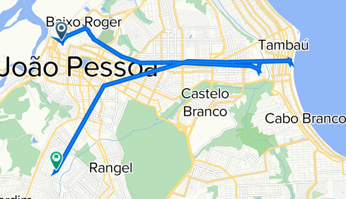 De Rua Augusto Simões 78 a Rua Presidente Félix Antônio 955