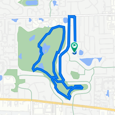 262 Hillandale Dr, Bloomingdale to 268 Hillandale Dr, Bloomingdale