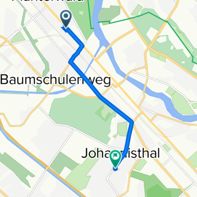 Köpenicker Landstraße 164, Berlin nach Sterndamm 103, Berlin