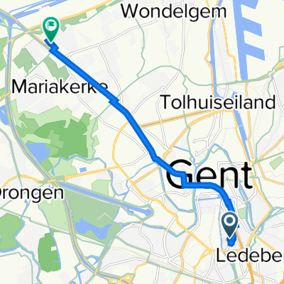 Leeuwstraat 42, Gent naar Polderkenslaan 11, Gent