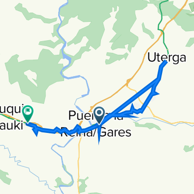 Paseo de los Fueros, Puente la Reina nach NA-1110, Mañeru