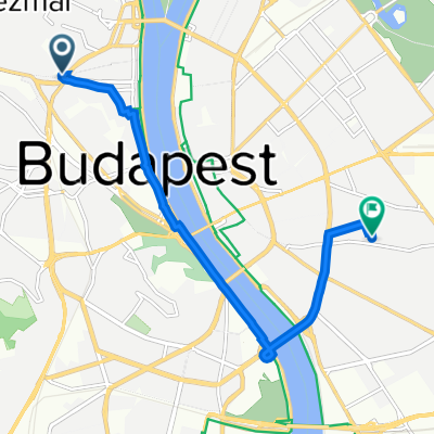 Lövőház utca 2., Budapest to Szűz utca 2., Budapest