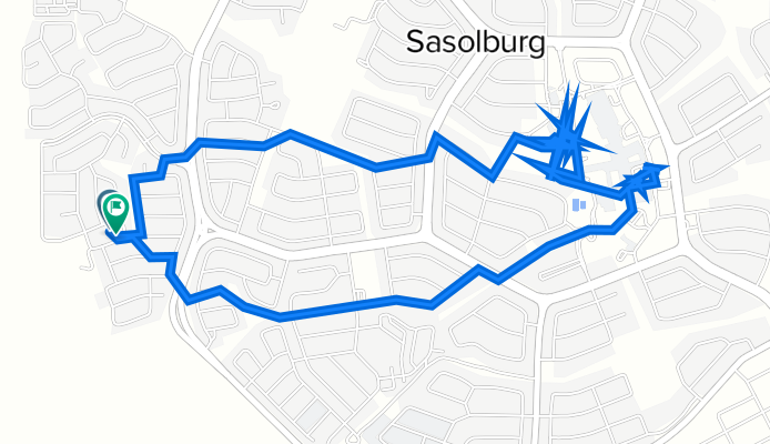 Van Deventer Street 22, Sasolburg to Van Deventer Street 20, Sasolburg