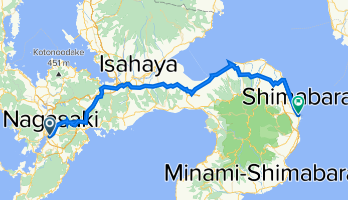 Nagasaki to Shimabara Alternative