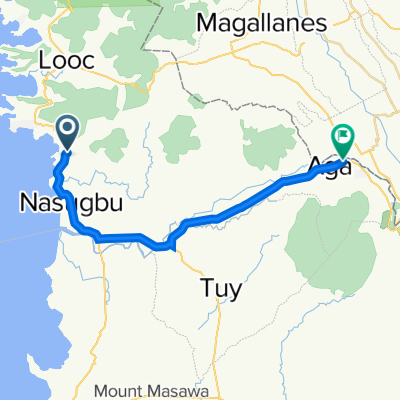 Nasugbu - Ternate Highway to Nasugbu