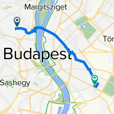 Aranka utca 4., Budapest to Üllői út 84., Budapest