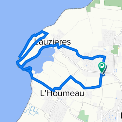 33 Rue de Nalbret, Nieul-sur-Mer à Rue de Maillezais, Nieul-sur-Mer