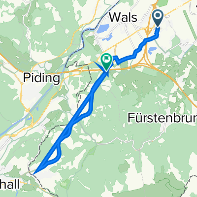 Himmelreichstraße, Wals-Siezenheim nach Großgmainer Landesstraße, Wals-Siezenheim