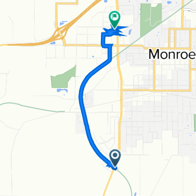 Badger State Trail, Monroe to 500 Sixth St, Monroe