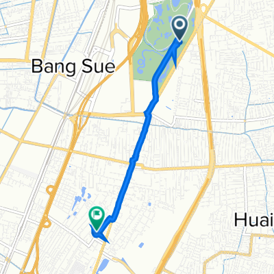 98/21 Thanon Kamphaeng Phet 3, Bangkok to 52/19 Soi Ari 1, Bangkok