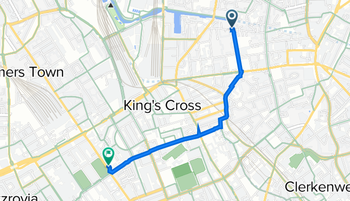 Muriel Street 84 to Tavistock Square 7-12