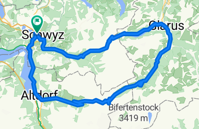 Route in der Bikemap App öffnen