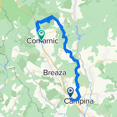 Strada Gării, Poiana Câmpina to Strada Republicii 45, Comarnic