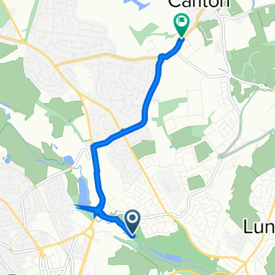 Monk Bretton, Barnsley to 434 Carlton Road, Barnsley