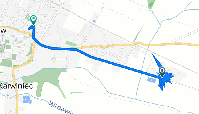 Namysłowska 24, Bierutów do Boczna 4, Bierutów