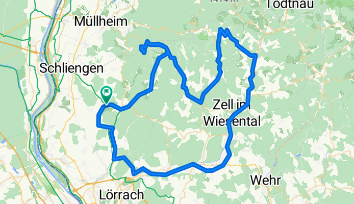 Kandern-Marzell-Blauen-kleines Wiesental