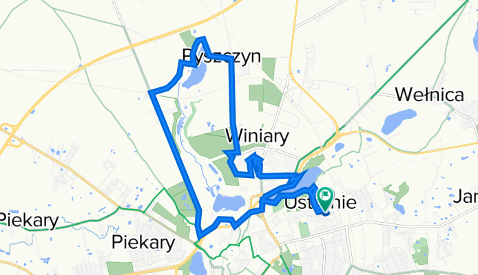 Generała Władysława Sikorskiego 4, Gniezno do Generała Władysława Sikorskiego 2b, Gniezno