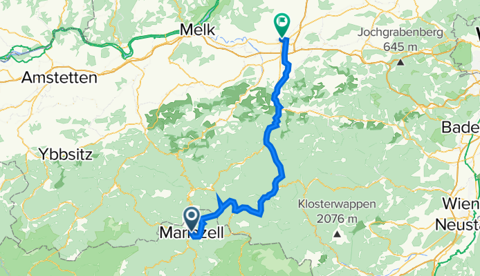 Mariazell - St. Pölten HBF