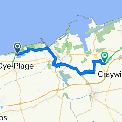 349 Route des Dunes, Oye-Plage to 1143 Rue François Mitterrand, Loon-Plage