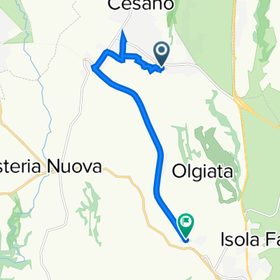 Via Augusto Ugolini 8–36, Roma a Via Braccianense 210, Roma