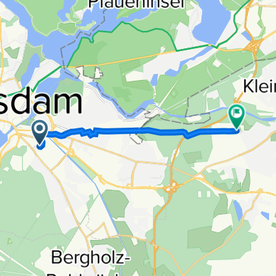 Kolonie Daheim 6, Potsdam nach Stahnsdorf Ort, Stahnsdorf