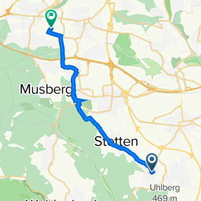 От Kirchstraße 3, Filderstadt до Am Wallgraben 125, Stuttgart