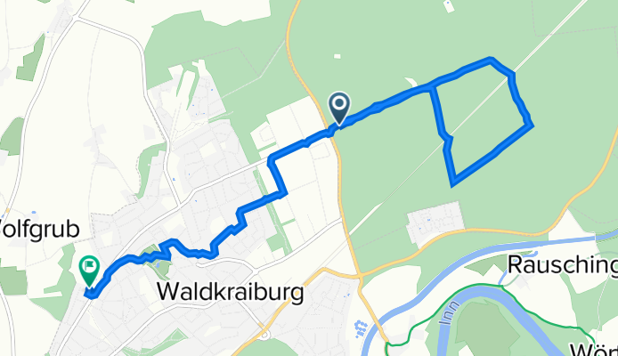 Maxlinie, Mühldorfer Hart - Von-der-Tann-Straße 6, Waldkraiburg