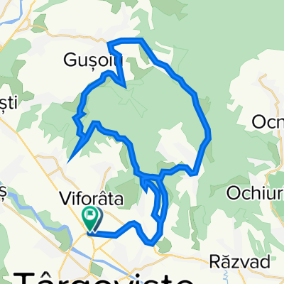 Târgoviște to DN72, Târgoviște