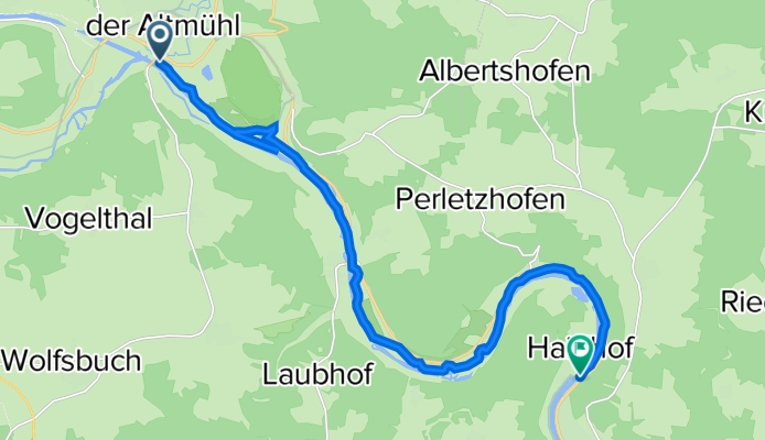 Kreisstraße NM23, Dietfurt an der Altmühl nach An der Schleuse, Riedenburg