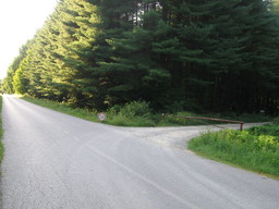 Punto saliente 1 lungo il percorso Bikemap "Ribnjaci - brana"