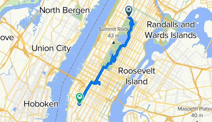 220–282 W 110th St, New York to 257 W 20th St, New York