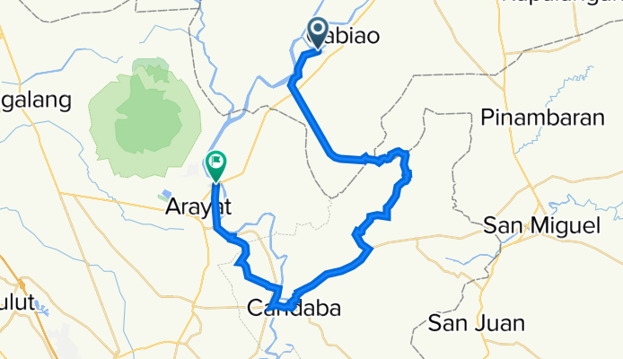 6RVR+2GJ, San Carlos to 5Q7J+X4X, Arayat