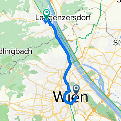 Von der Wiener City nach Klosterneuburg