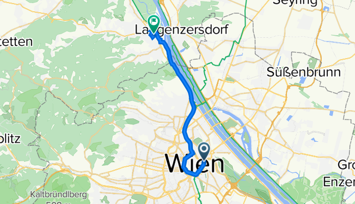 Von der Wiener City nach Klosterneuburg