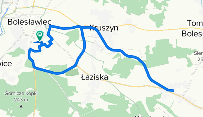 Karola Marcinkowskiego 14, Bolesławiec do Karola Marcinkowskiego 10, Bolesławiec