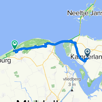 Westhavendijk 1, Kamperland nach Manteling, Oostkapelle