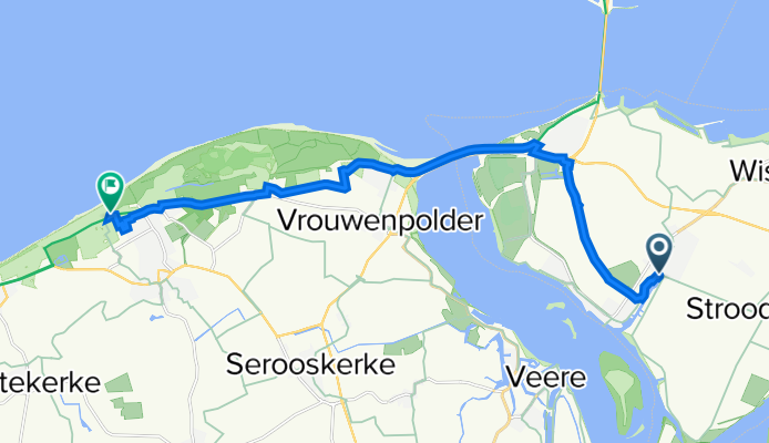 Westhavendijk 1, Kamperland nach Manteling, Oostkapelle