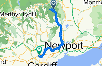 Route in der Bikemap App öffnen