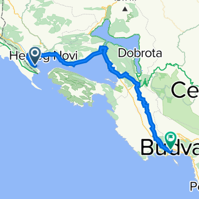 Provodina, Igalo to Zmajeva, Budva