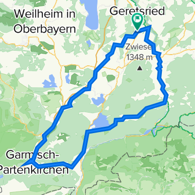 Königsdorf-Jachenau-Garmisch