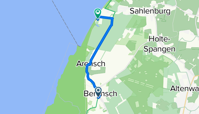 Eschenhörn 11, Cuxhaven nach Wernerwaldstraße 2, Cuxhaven