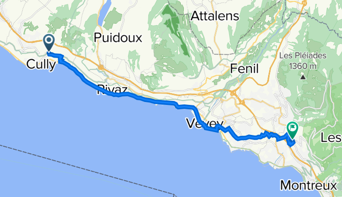 De Rue Davel 7, Bourg-en-Lavaux à Fontanivent, Montreux