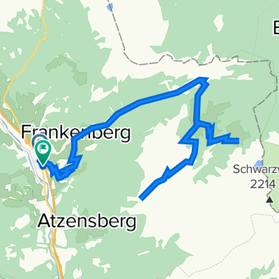 Rennweg - Krametbühel - Lausnitzhütte - Rennweg