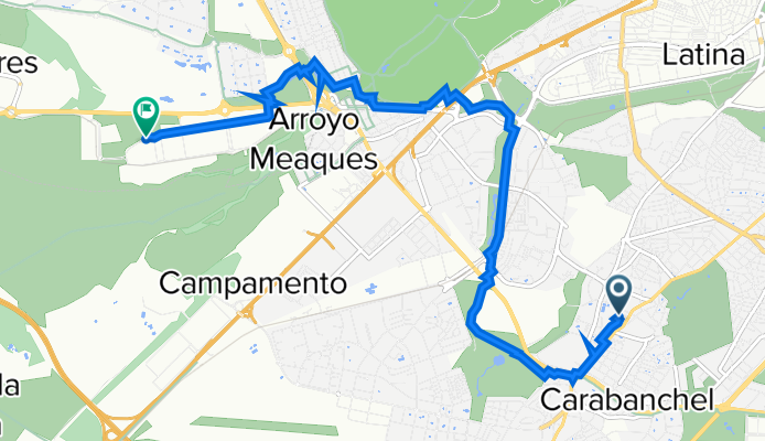 De Calle Conde de Eleta 7, Madrid a Calle Virgilio 25A, Pozuelo de Alarcón