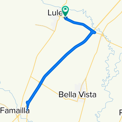 De Pasaje José Luis Espert, Lules a Pasaje José Luis Espert, Lules