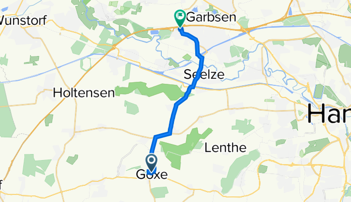 Im Kreuzhorn 16, Barsinghausen nach Gutenbergstraße 6, Garbsen