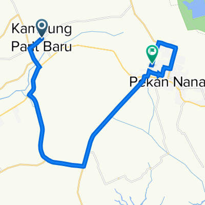 Kampung Parit Baru, Pekan Nenas to Jalan Mohd. Salleh, Pekan Nenas