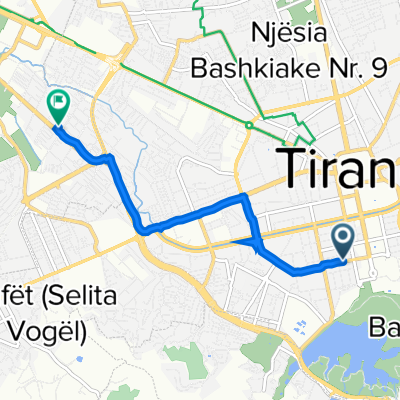 Rruga Abdyl Frashëri, Tirana to Sokrat Miho, Tirana