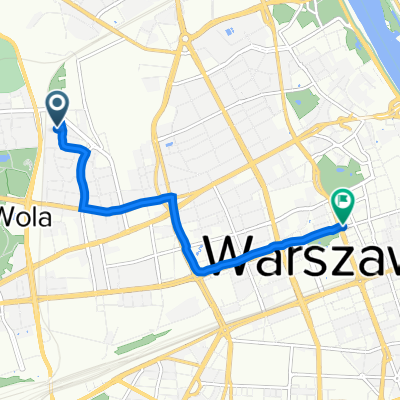 Radziwie 3, Warszawa do Marszałkowska 136, Warszawa
