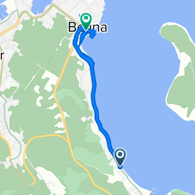 Obala kralja Petra Krešimira IV 150, Tisno to Trg na moru 10, Betina
